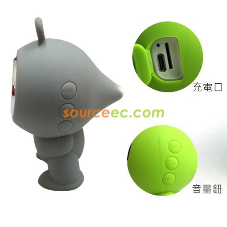 客製化JY1002外星人攜帶式藍牙喇叭禮品