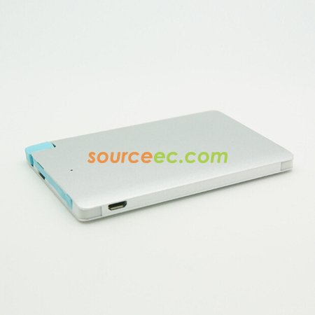 客製化金屬超薄行動電源禮品