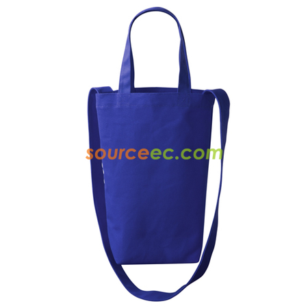 客製化小尺寸手提斜背兩用色布帆布包 (LOGO網版印刷)禮品