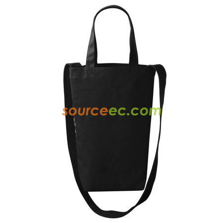 客製化小尺寸手提斜背兩用色布帆布包 (LOGO網版印刷)禮品