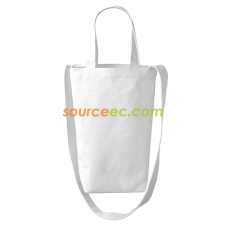 客製化小尺寸手提斜背兩用色布帆布包 (LOGO網版印刷)禮品