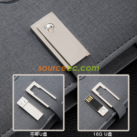 客製化無線充電筆記本禮品