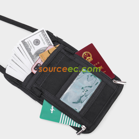 客製化RFID 便攜斜跨收納袋禮品