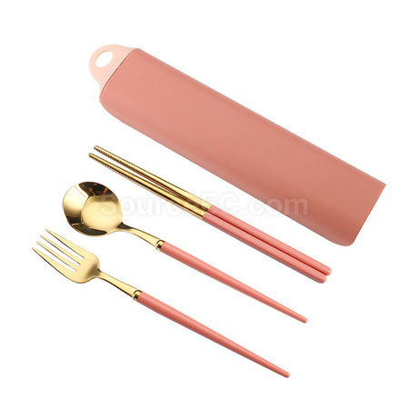 客製化316不鏽鋼餐具套裝禮品