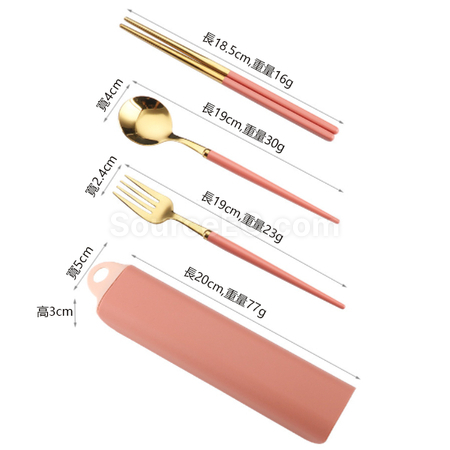 客製化316不鏽鋼餐具套裝禮品