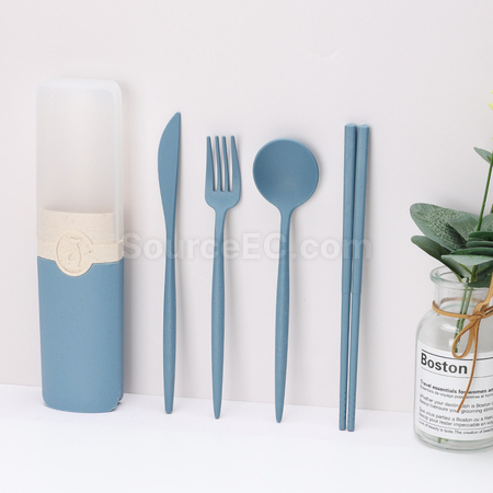 客製化麥稈餐具套裝禮品