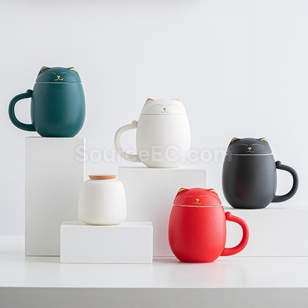 客製化商品 招財貓泡茶杯