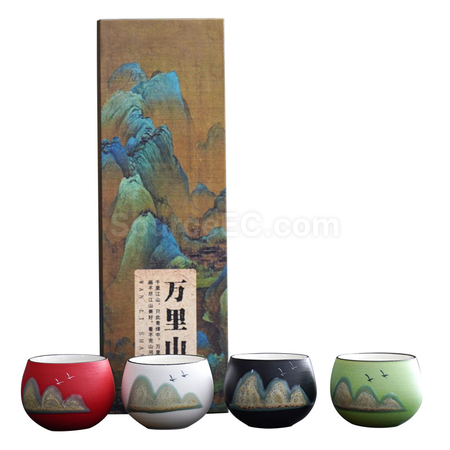 客製化陶瓷茶杯套裝禮品