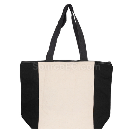 客製化印花布拉鍊購物袋禮品