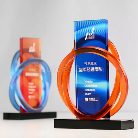 客製化樹脂水晶獎座禮品