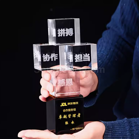 客製化水晶獎座禮品