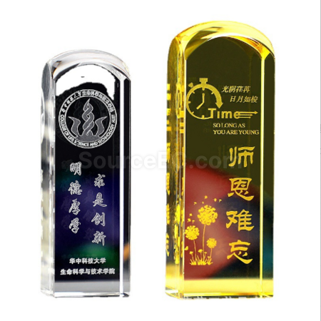 客製化水晶姓名印章禮品