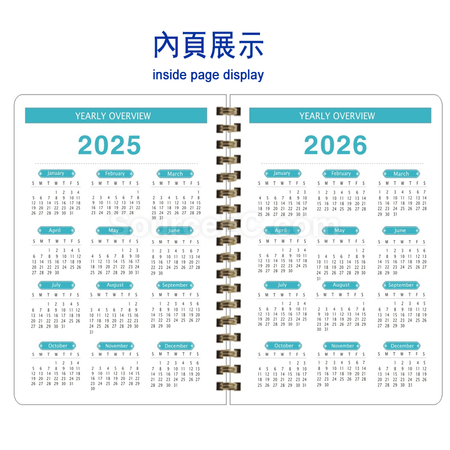 客製化日程記事筆記本禮品