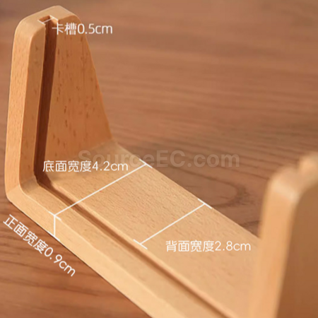 客製化簡約時尚U型橫版亞克力相框禮品