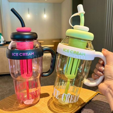客製化1300ml塑膠大肚水瓶禮品