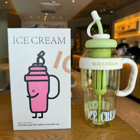 客製化1300ml塑膠大肚水瓶禮品