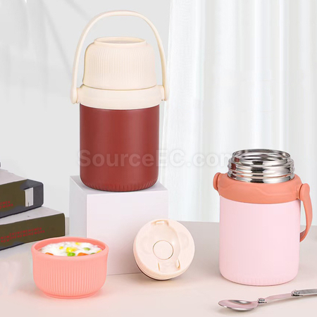 客製化600ML 不鏽鋼食物燜燒壺禮品
