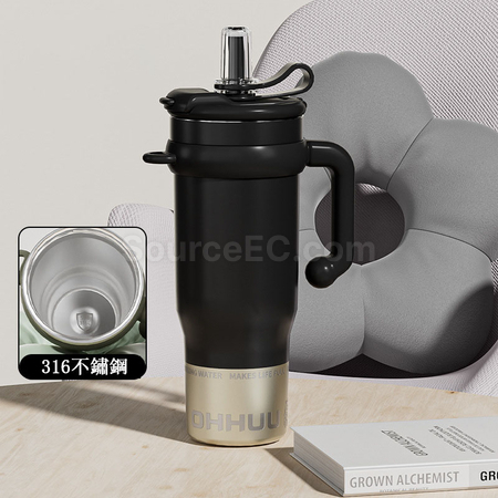 客製化大容量不鏽鋼吸管冰霸杯禮品