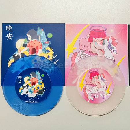 客製化迷你黑膠唱片鑰匙圈可印圖禮品