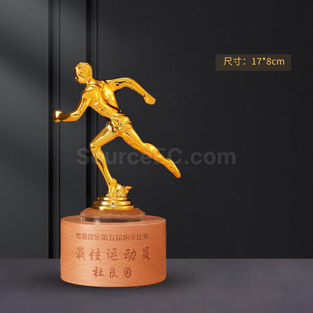 客製化木製金屬獎座禮品