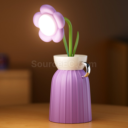 客製化花朵檯燈擺件禮品
