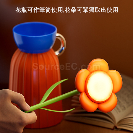 客製化花朵檯燈擺件禮品