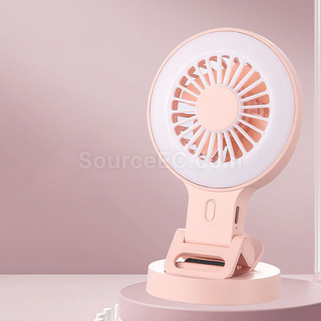 客製化迷你風扇補光燈可夾可立禮品