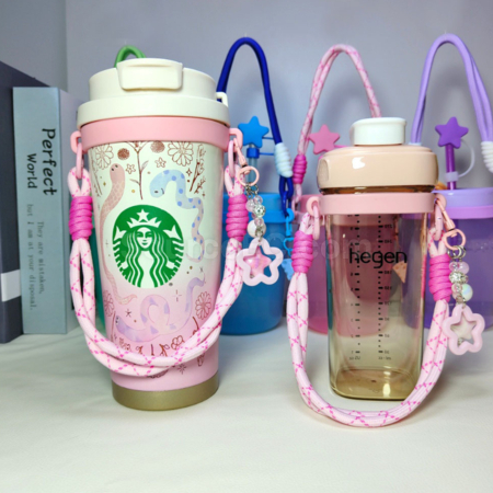 客製化防丟咖啡杯水杯手機提繩禮品