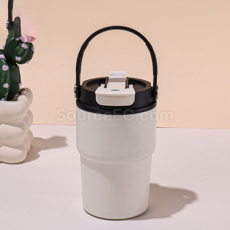 客製化316不鏽鋼提手咖啡杯禮品