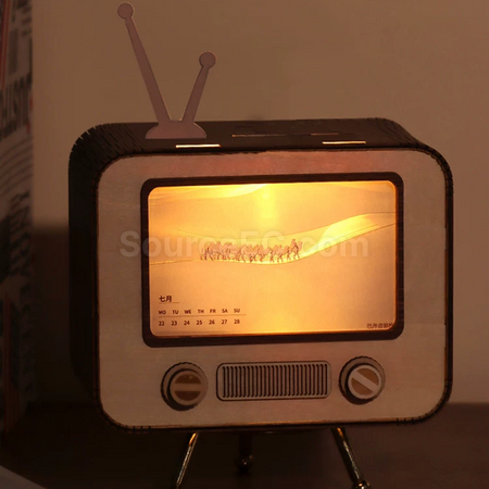 客製化手搖電視日曆／相簿可客製化禮品