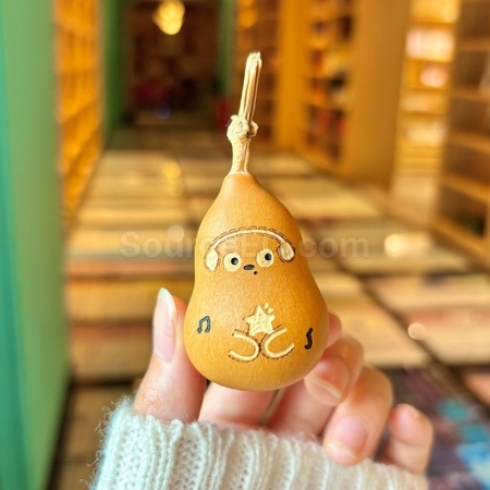 客製化天然葫蘆掛件鑰匙圈禮品