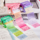 客製化抽拉式透明便條紙Memo紙禮品
