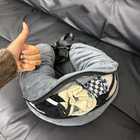 客製化可塞衣服U型枕禮品